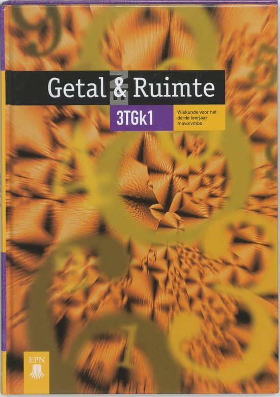 Getal & ruimte 3tgk1 leerlingenboek