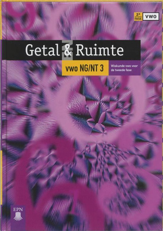 Getal & ruimte vwo ng/nt 3 leerlingenboek