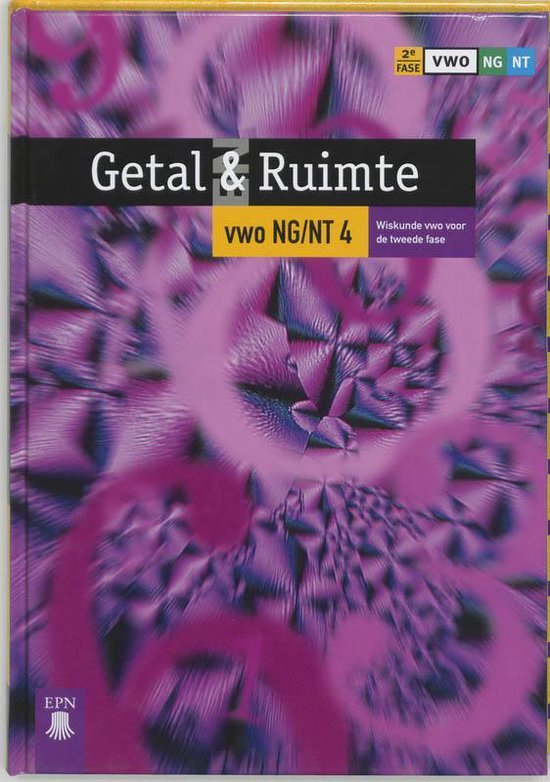 Getal & ruimte vwo ng/nt 4 leerlingenboek