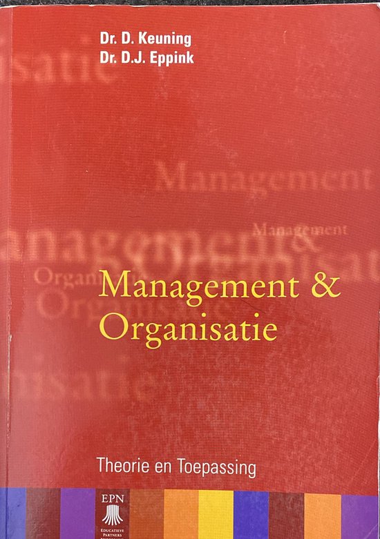 Management en organisatie