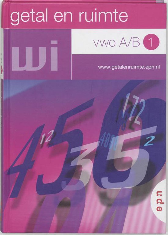 Getal en Ruimte / Vwo A/B 1