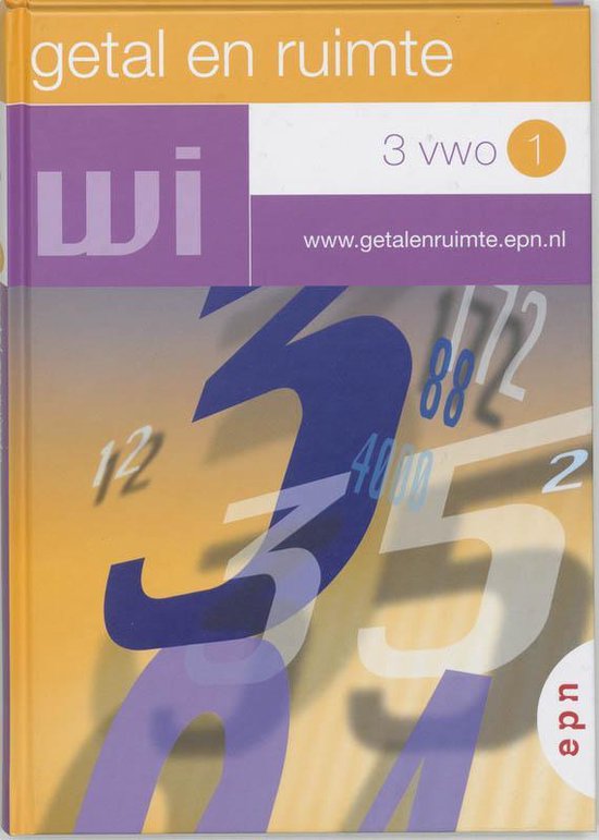 Getal en Ruimte / 3 vwo 1 / deel Leerboek