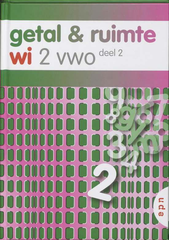 Getal en Ruimte / 2 Vwo deel 2