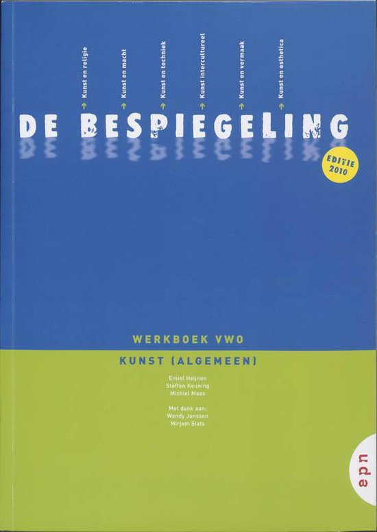 De Bespiegeling / 2010 / deel Werkboek VWO