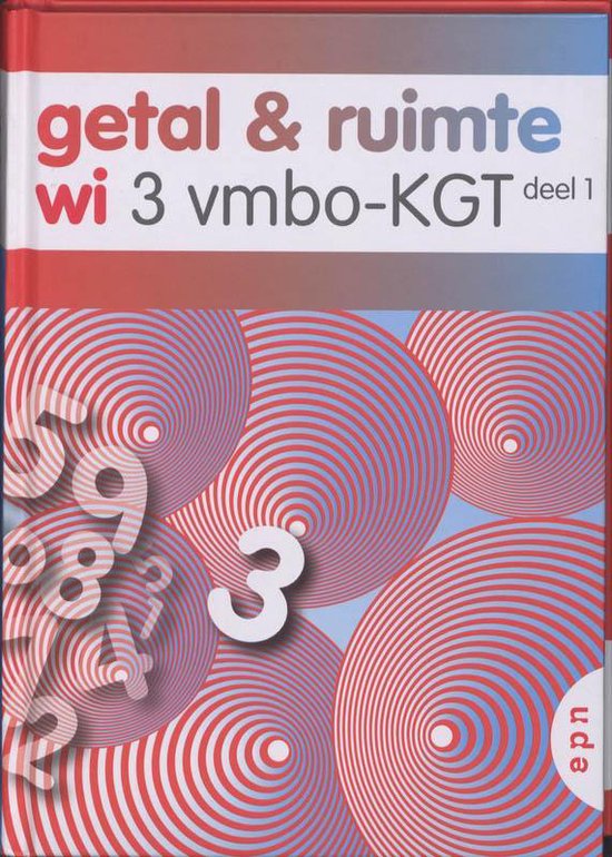 Getal en Ruimte / 3 vmbo-KGT deel 1