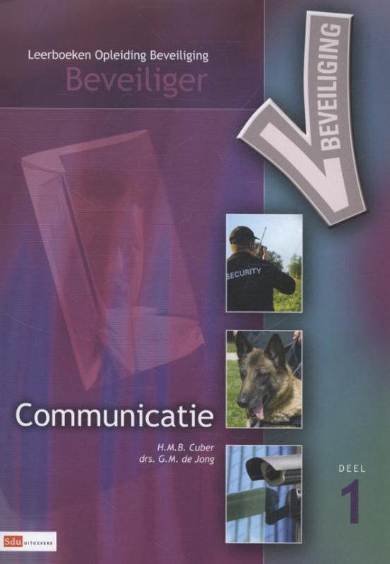 Leerboeken Opleiding Beveiliging 1 Communicatie