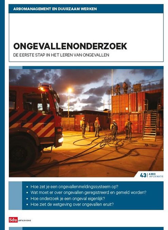 Arboinformatie 43 -   Ongevallenonderzoek