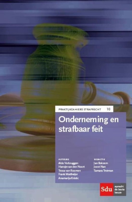 Praktijkcahier Strafrecht - Onderneming en strafbaar feit