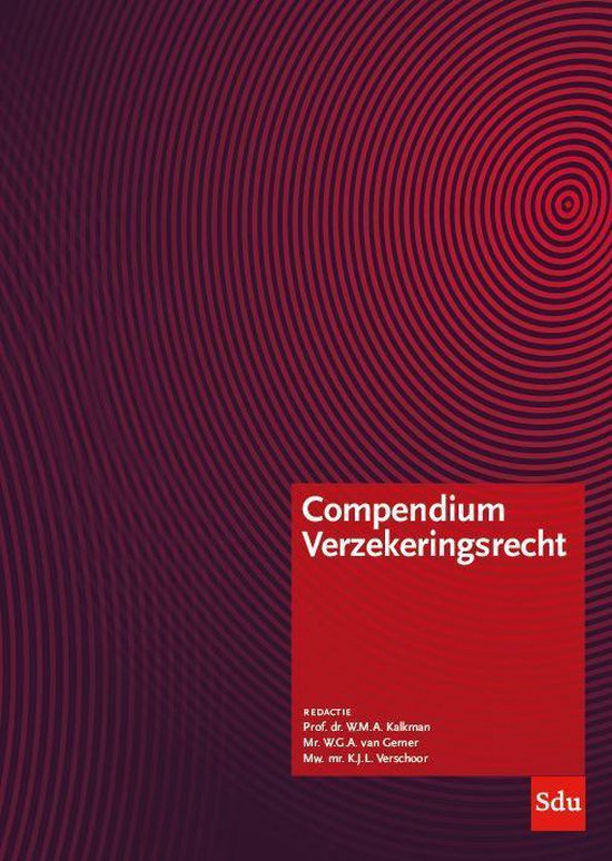 Compendia - Compendium Verzekeringsrecht