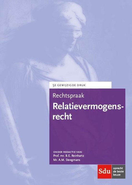 Rechtspraakreeks  -   Rechtspraak relatievermogensrecht.