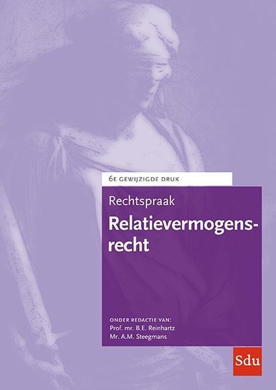 Rechtspraakreeks - Rechtspraak relatievermogensrecht