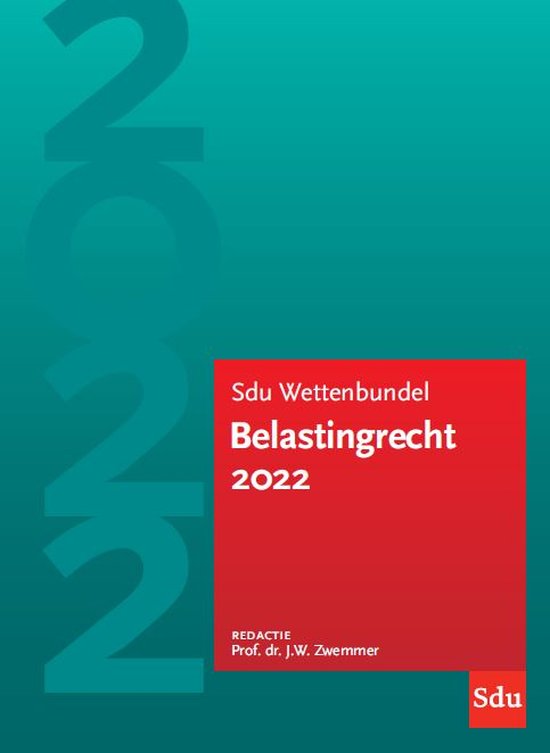 Educatieve wettenverzameling - Sdu Wettenbundel Belastingrecht 2022