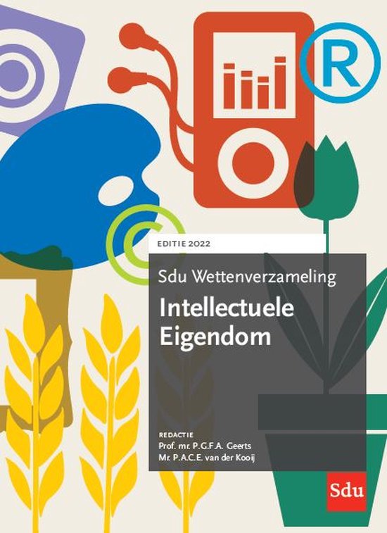 Sdu wettenverzameling - Sdu wettenverzameling intellectuele eigendom 2022