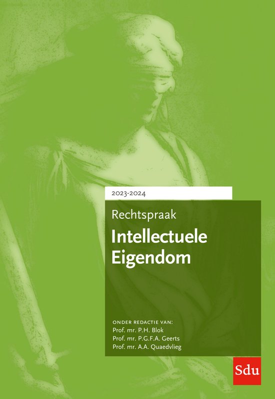 Rechtspraakreeks - Rechtspraak intellectuele eigendom 2023-2024