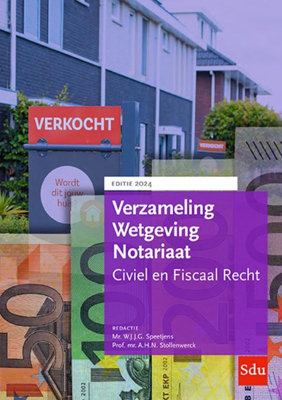 Educatieve wettenverzameling - Verzameling wetgeving notariaat 2024