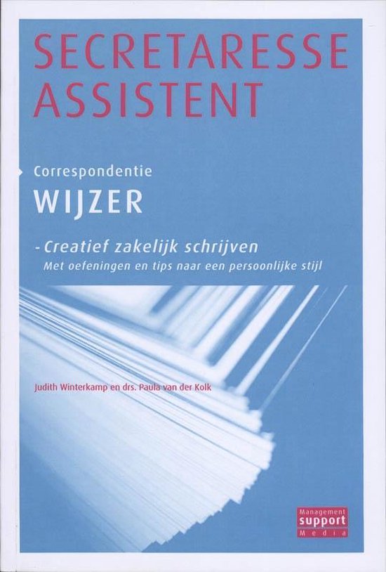 Secretaresse Assistent Wijzer Creatief zakelijk schrijven Correspondentie wijzer