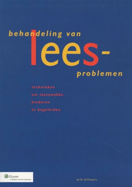 Behandeling van leesproblemen