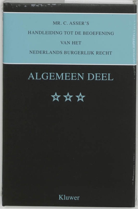 Asser-serie 3 - Algemeen deel