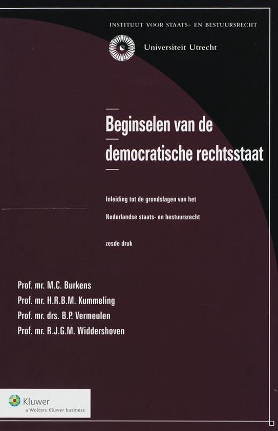 Beginselen van de democratische rechtsstaat