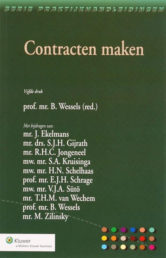 Praktijkhandleidingen  -   Contracten maken