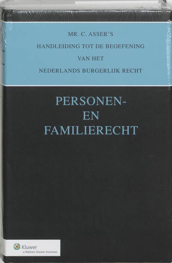 Asser-serie 1 - Personen- en familierecht