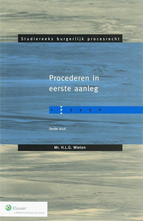 Procederen in eerste aanleg