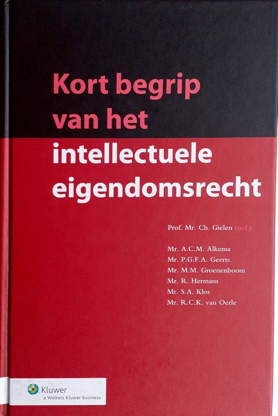 Kort begrip van het intellectuele eigendomsrecht