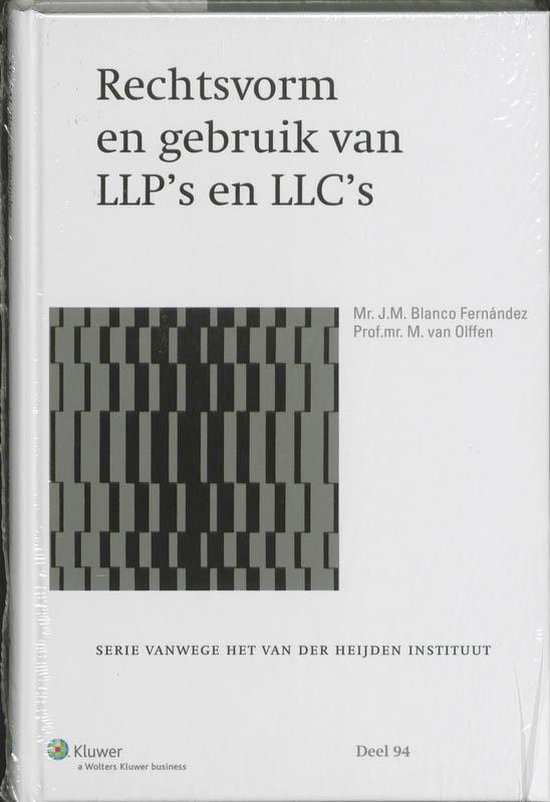 Rechtsvorm en gebruik van LLP's en LLC's