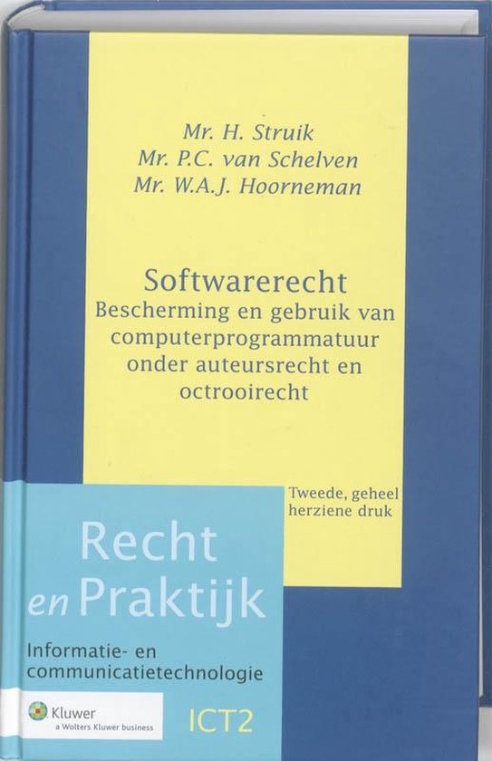 Recht en Praktijk - ICT 2 -   Softwarerecht