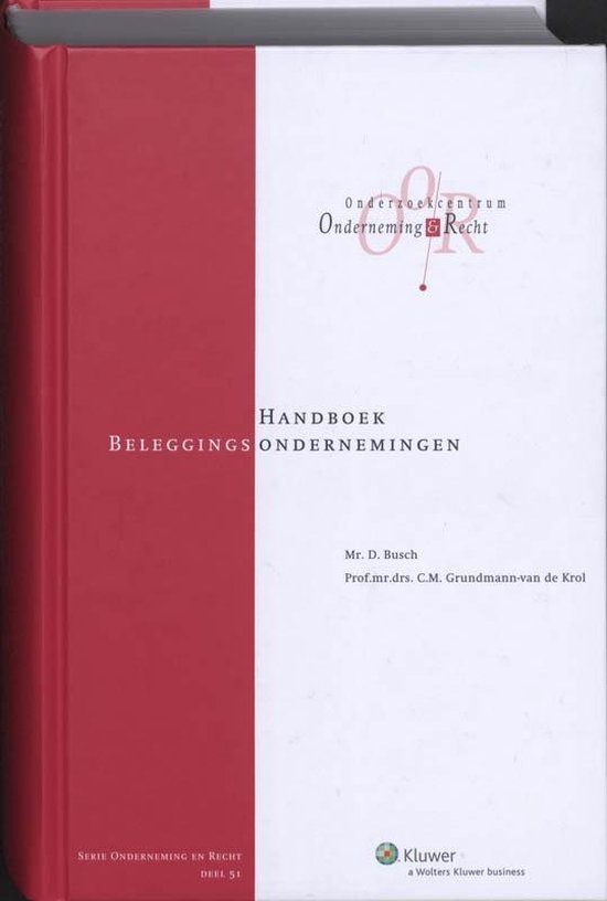 Onderneming en recht 51 -   Handboek Beleggingsondernemingen