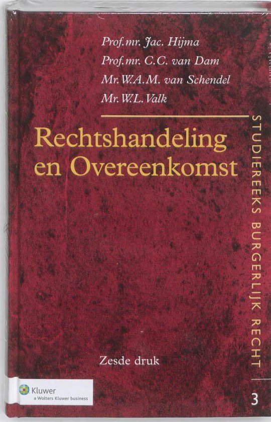 Rechtshandeling en Overeenkomst