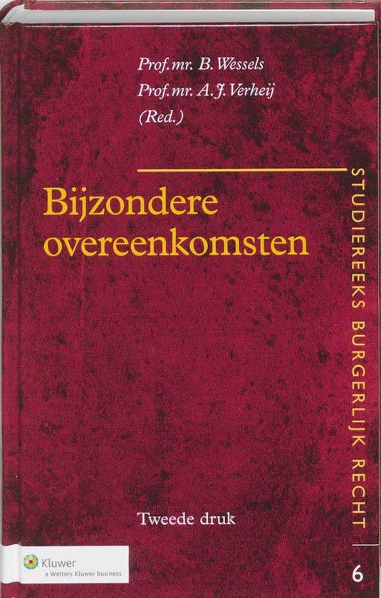 Bijzondere overeenkomsten