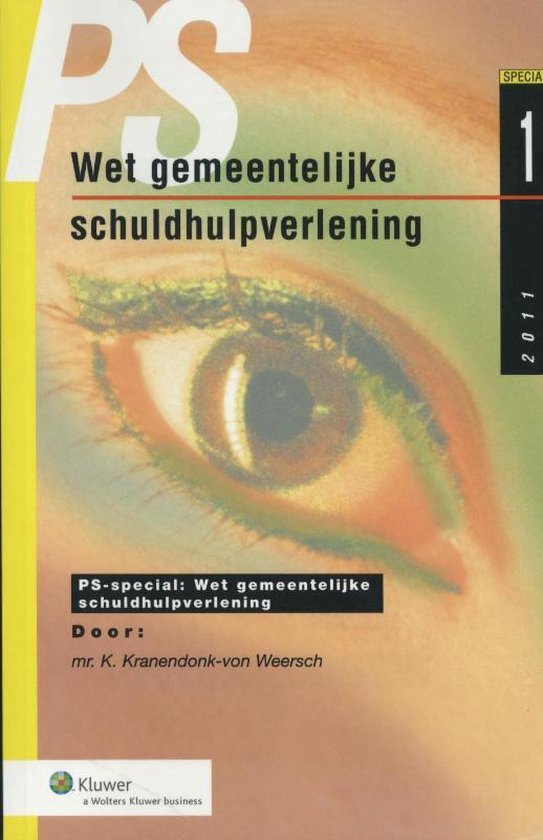 PS Special Wet gemeentelijke schuldhulpverlening