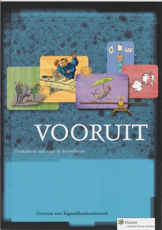 Vooruit  -  Vooruit Themaboek taal voor de bovenbouw