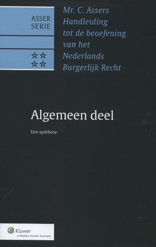 Asser-serie 4 -   Algemeen deel