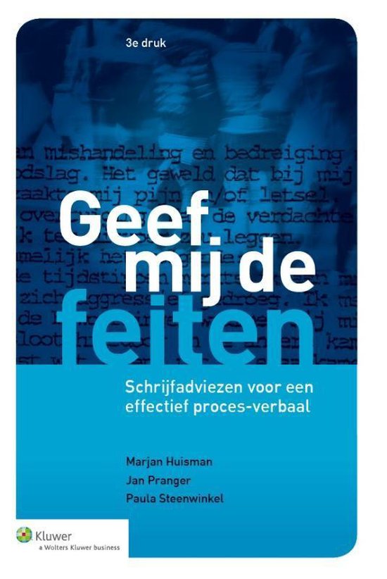 Geef mij de feiten