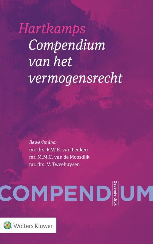 Hartkamps Compendium van het vermogensrecht