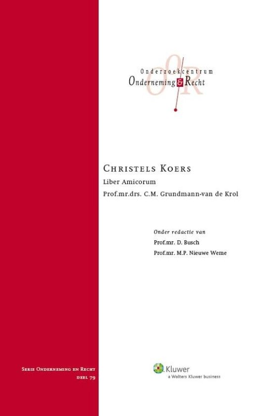 Onderneming en recht 79 - Christels koers