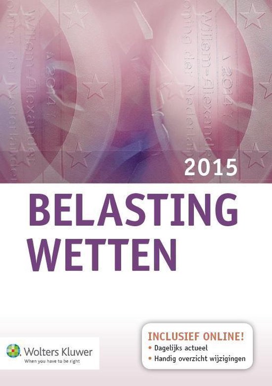 Belastingwetten 2015