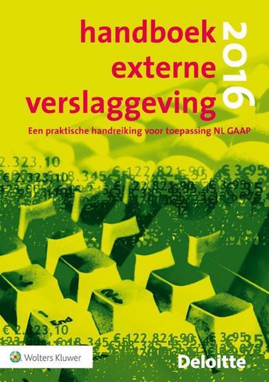 Handboek Externe Verslaggeving 2016