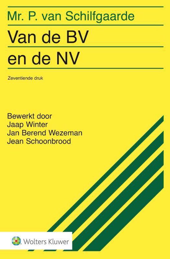 Van de BV en de NV