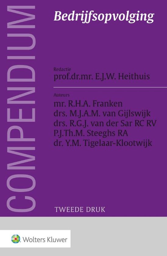 Compendium bedrijfsopvolging