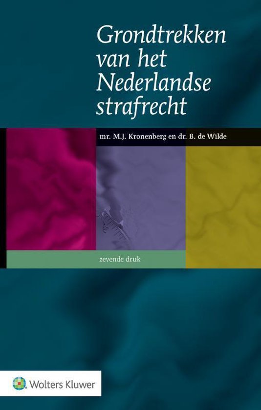 Grondtrekken van het Nederlandse strafrecht