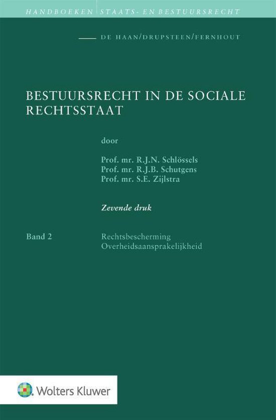 Bestuursrecht in de sociale rechtsstaat Band 2