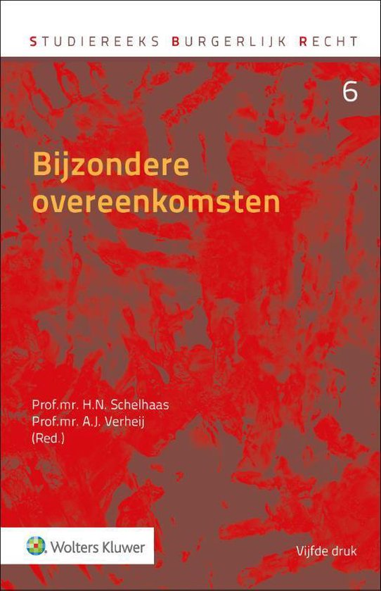 Studiereeks burgerlijk recht 6 - Bijzondere overeenkomsten