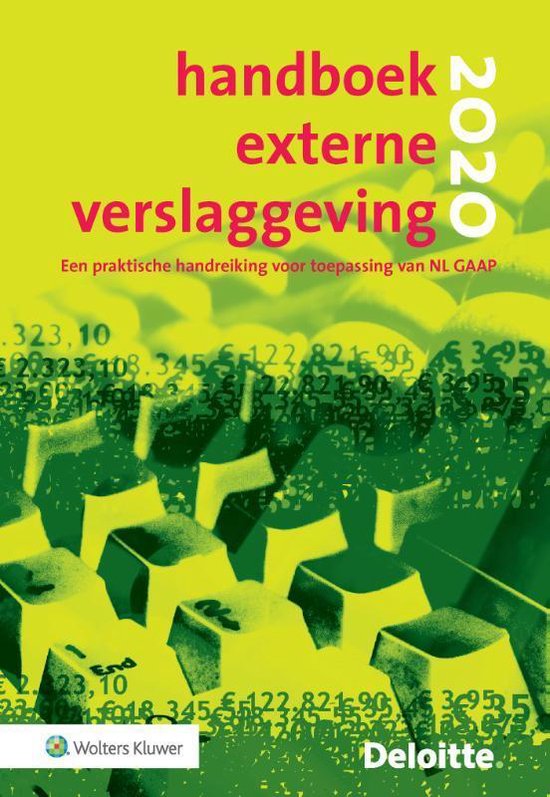 Handboek Externe Verslaggeving 2020