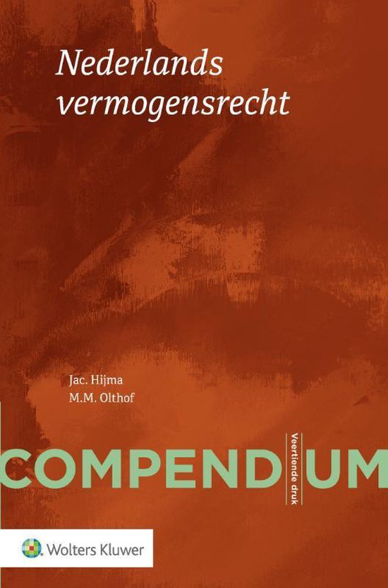 Compendium Nederlands vermogensrecht