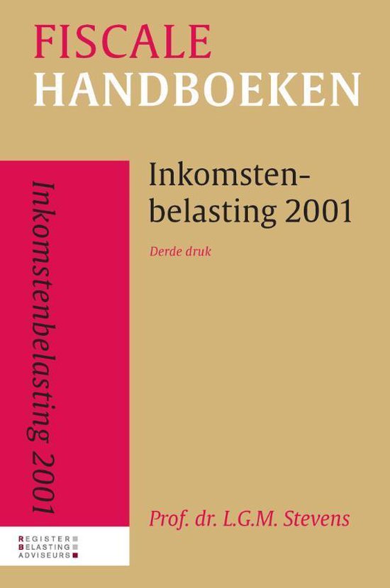 Inkomstenbelasting 2001