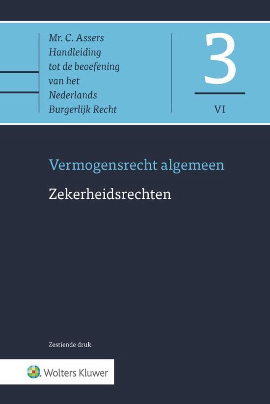 Asser-serie 3VI - Zekerheidsrechten
