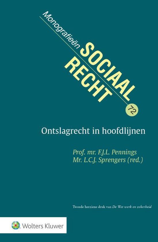 Ontslagrecht in hoofdlijnen